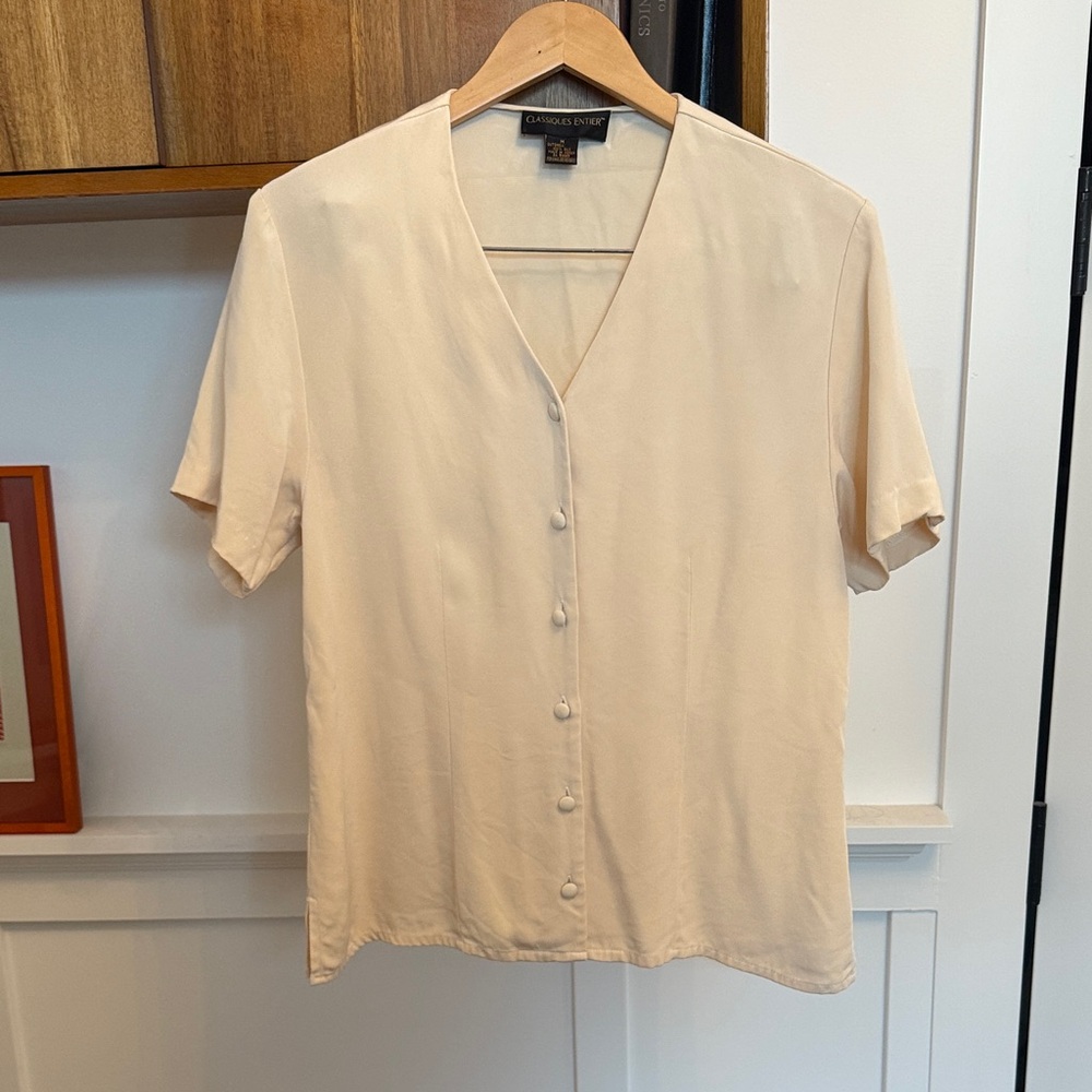 Classiques Entier Cream Blouse